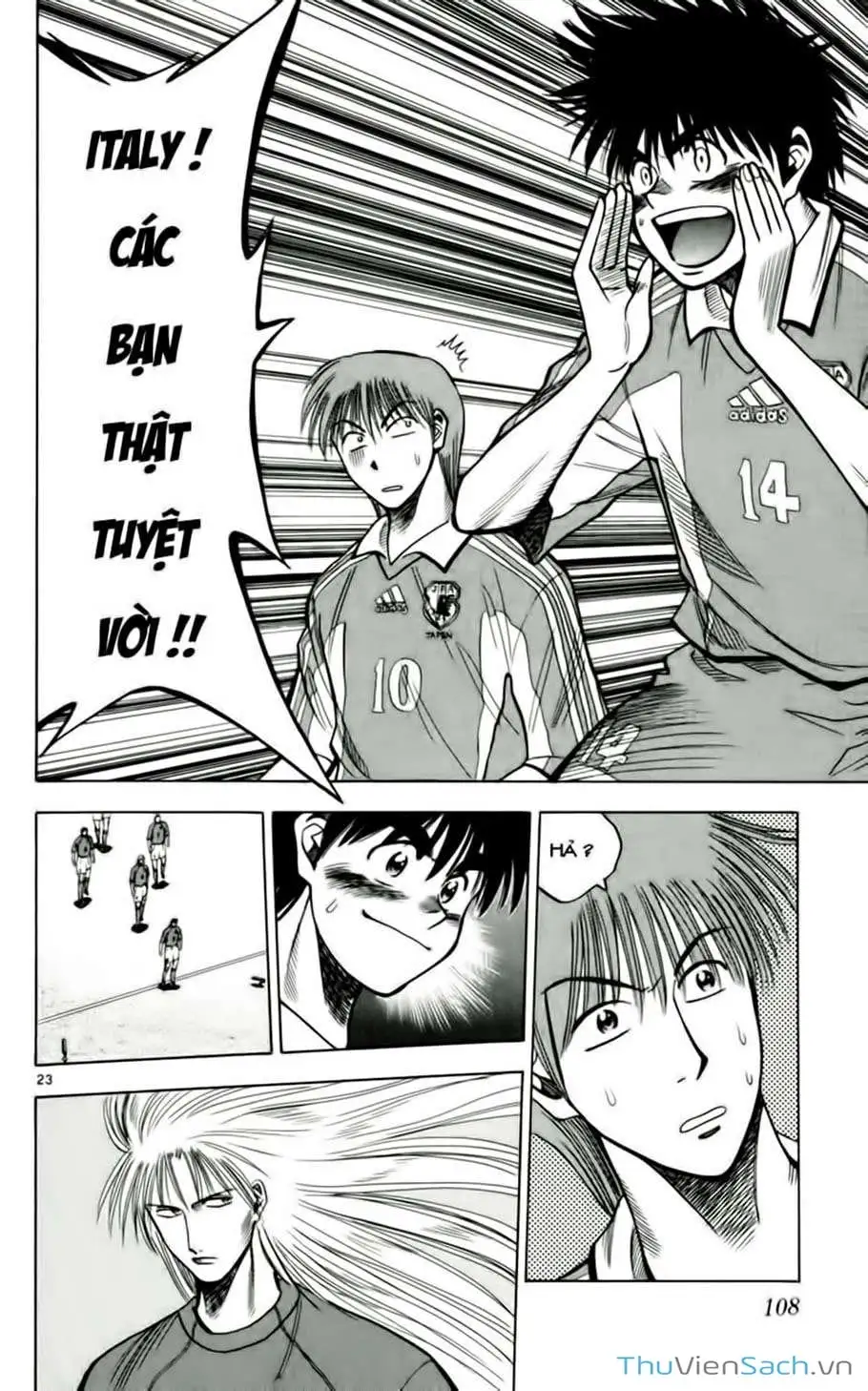 Truyện Tranh Vũ Điệu Trên Sân Cỏ - Fantasista trang 2