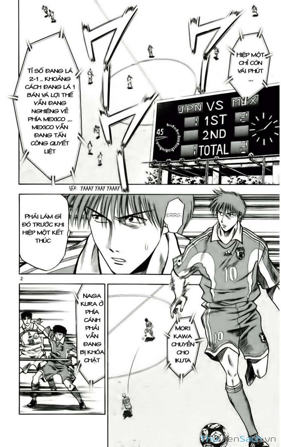 Truyện Tranh Vũ Điệu Trên Sân Cỏ - Fantasista trang 2