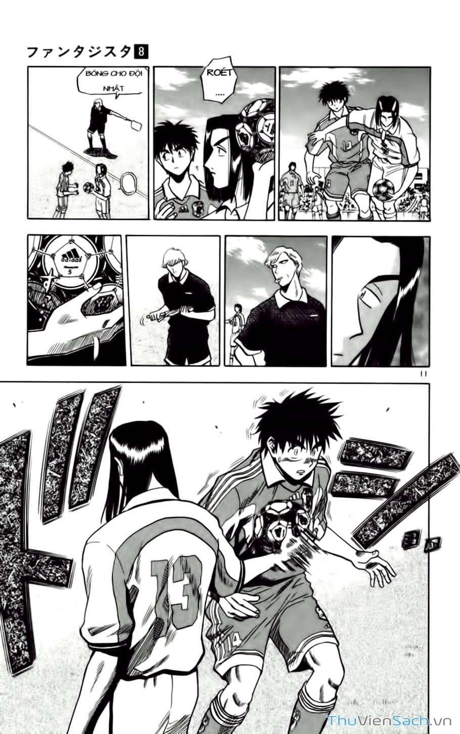 Truyện Tranh Vũ Điệu Trên Sân Cỏ - Fantasista trang 2
