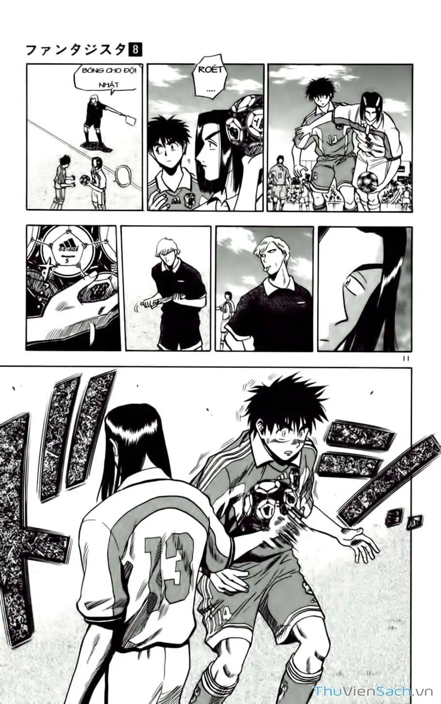 Truyện Tranh Vũ Điệu Trên Sân Cỏ - Fantasista trang 2