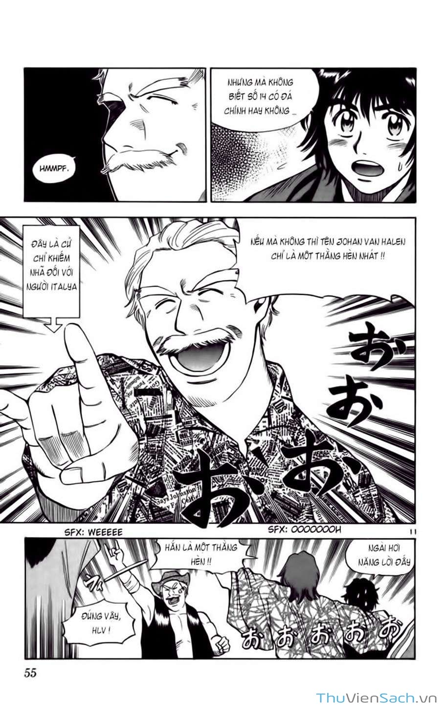 Truyện Tranh Vũ Điệu Trên Sân Cỏ - Fantasista trang 2