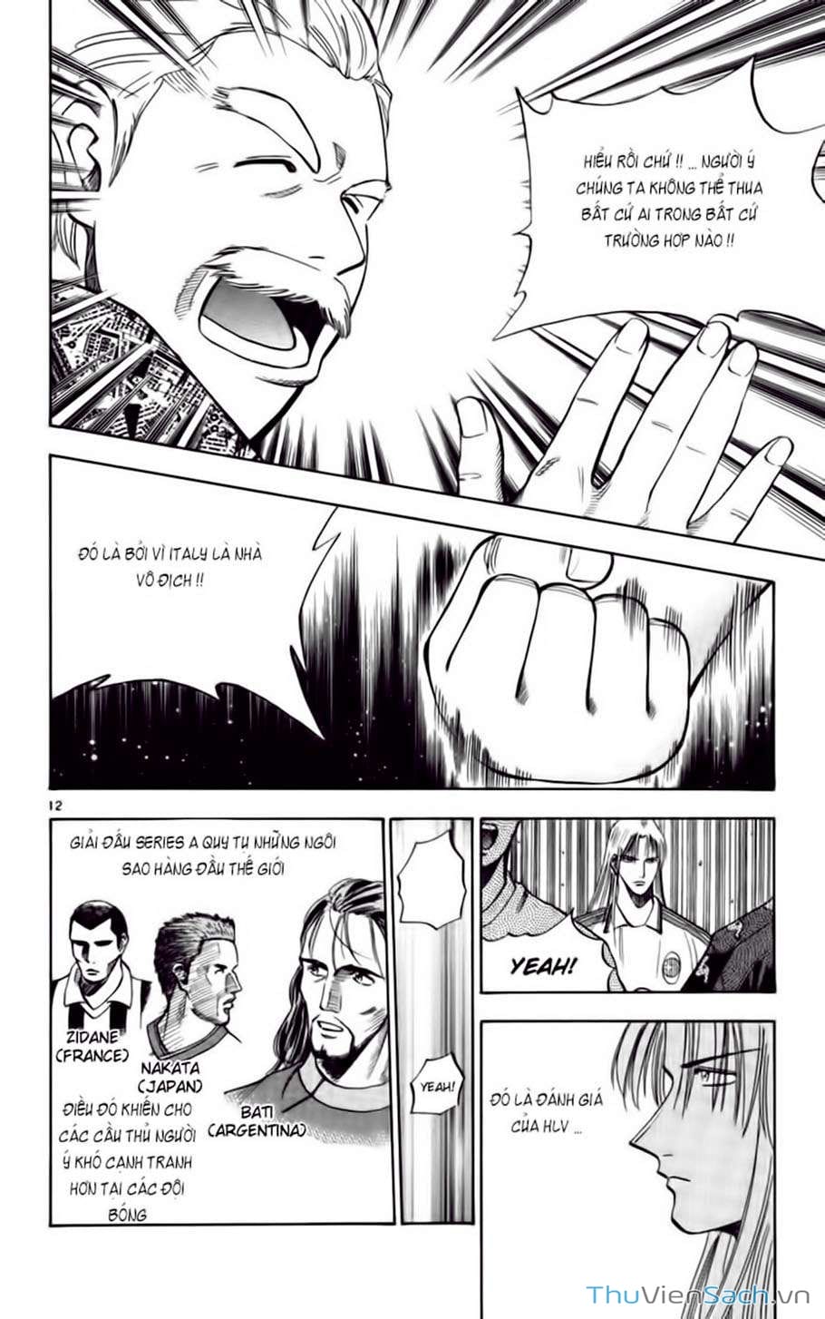 Truyện Tranh Vũ Điệu Trên Sân Cỏ - Fantasista trang 2