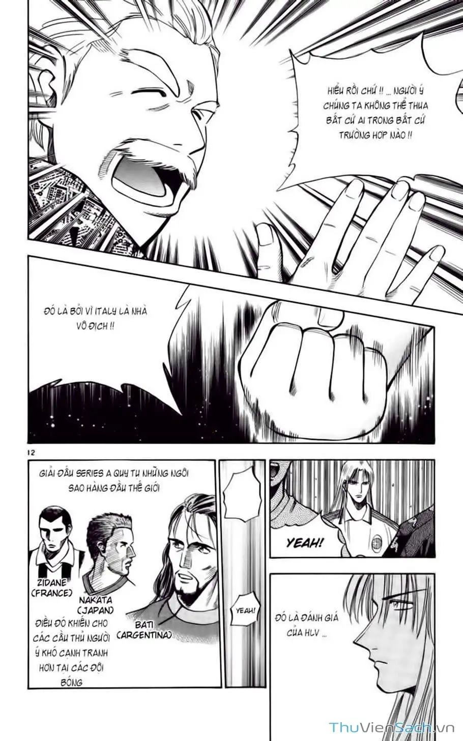 Truyện Tranh Vũ Điệu Trên Sân Cỏ - Fantasista trang 2