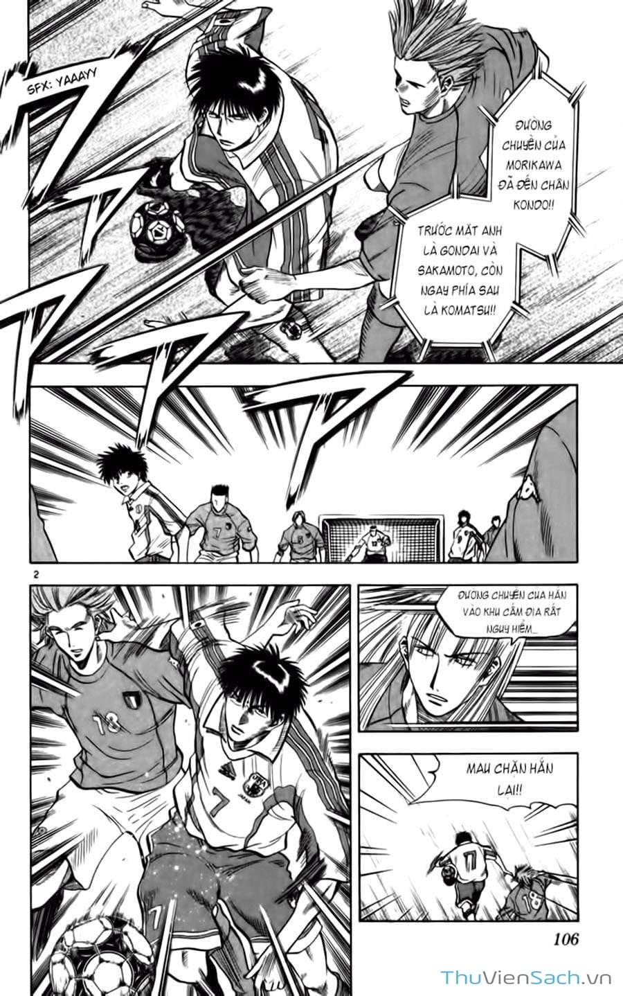 Truyện Tranh Vũ Điệu Trên Sân Cỏ - Fantasista trang 2