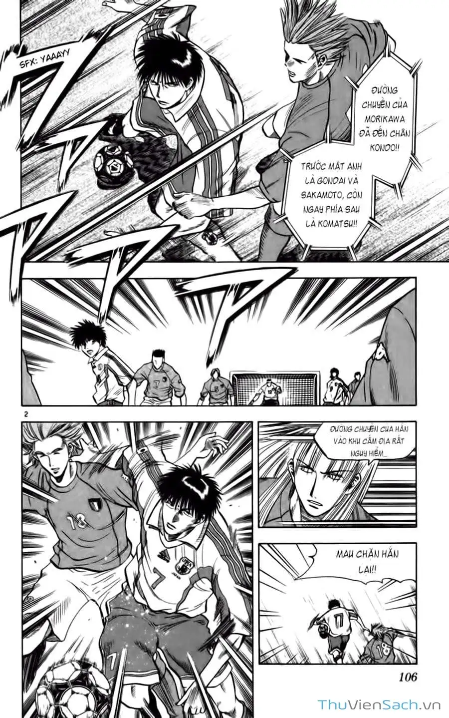 Truyện Tranh Vũ Điệu Trên Sân Cỏ - Fantasista trang 2