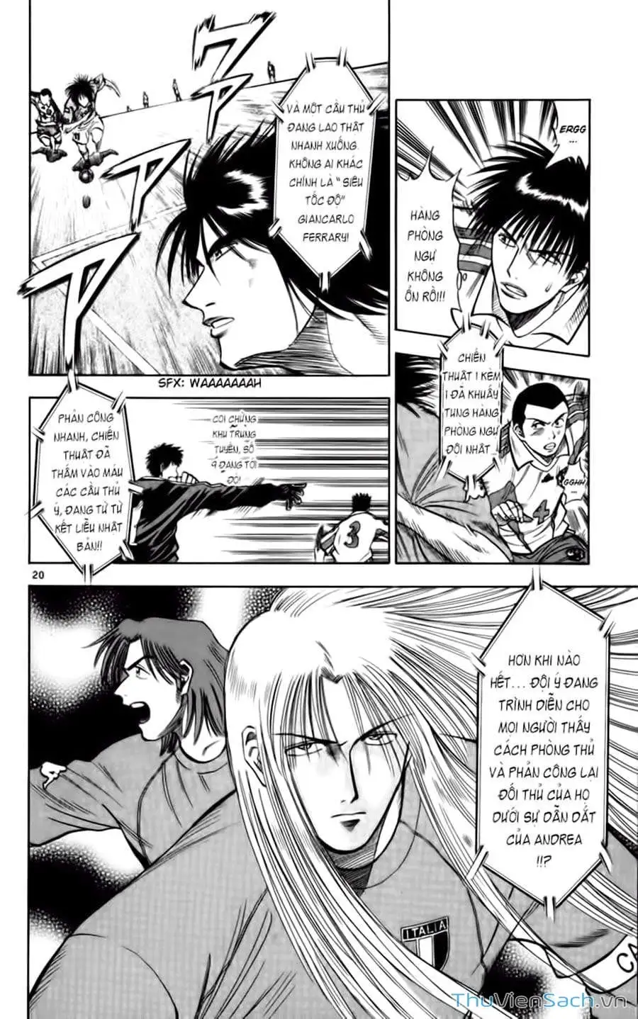 Truyện Tranh Vũ Điệu Trên Sân Cỏ - Fantasista trang 2