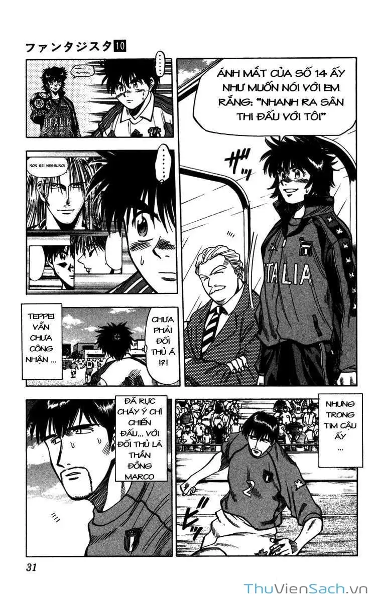 Truyện Tranh Vũ Điệu Trên Sân Cỏ - Fantasista trang 2