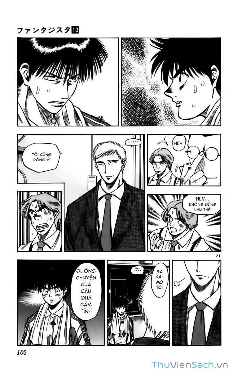 Truyện Tranh Vũ Điệu Trên Sân Cỏ - Fantasista trang 2