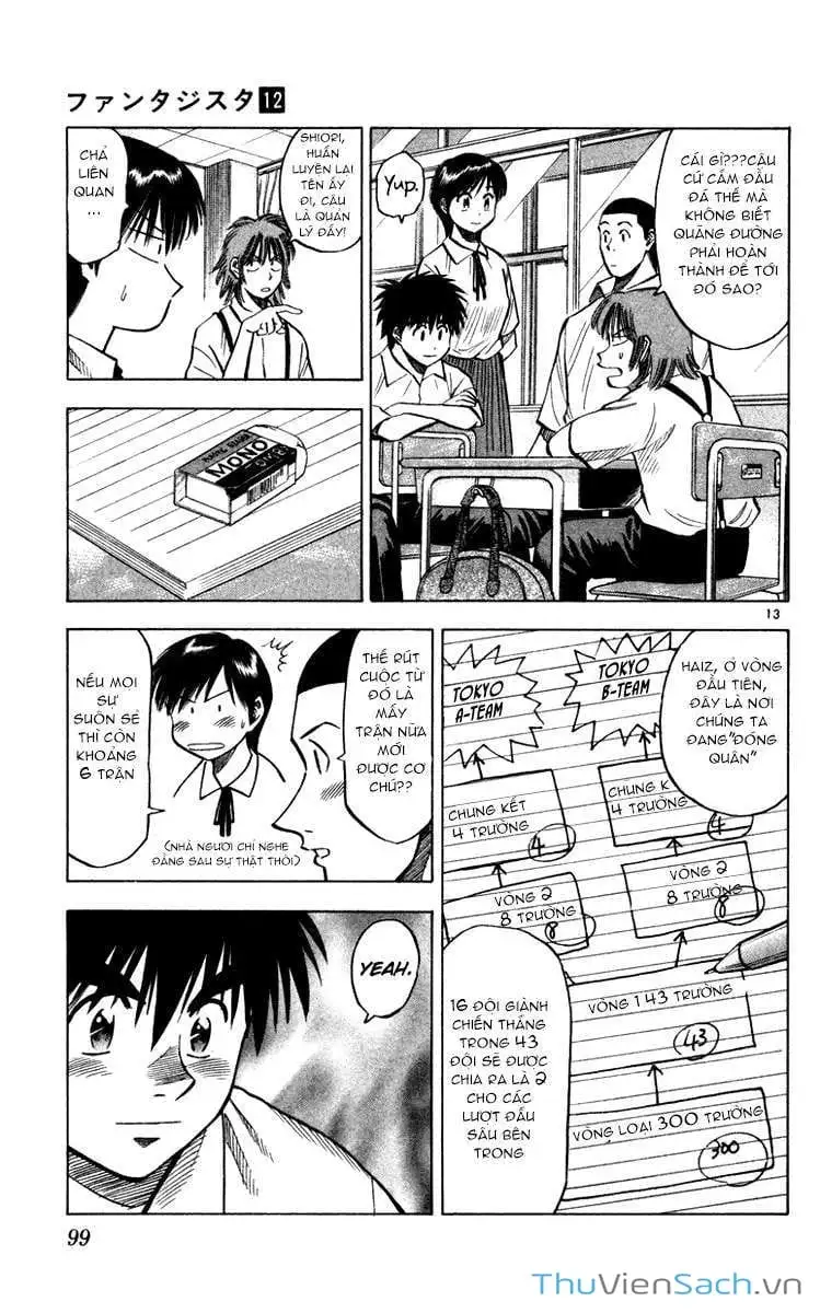 Truyện Tranh Vũ Điệu Trên Sân Cỏ - Fantasista trang 2