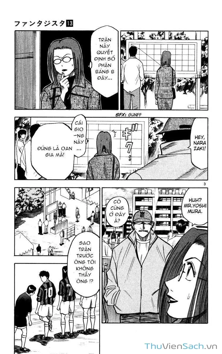 Truyện Tranh Vũ Điệu Trên Sân Cỏ - Fantasista trang 2