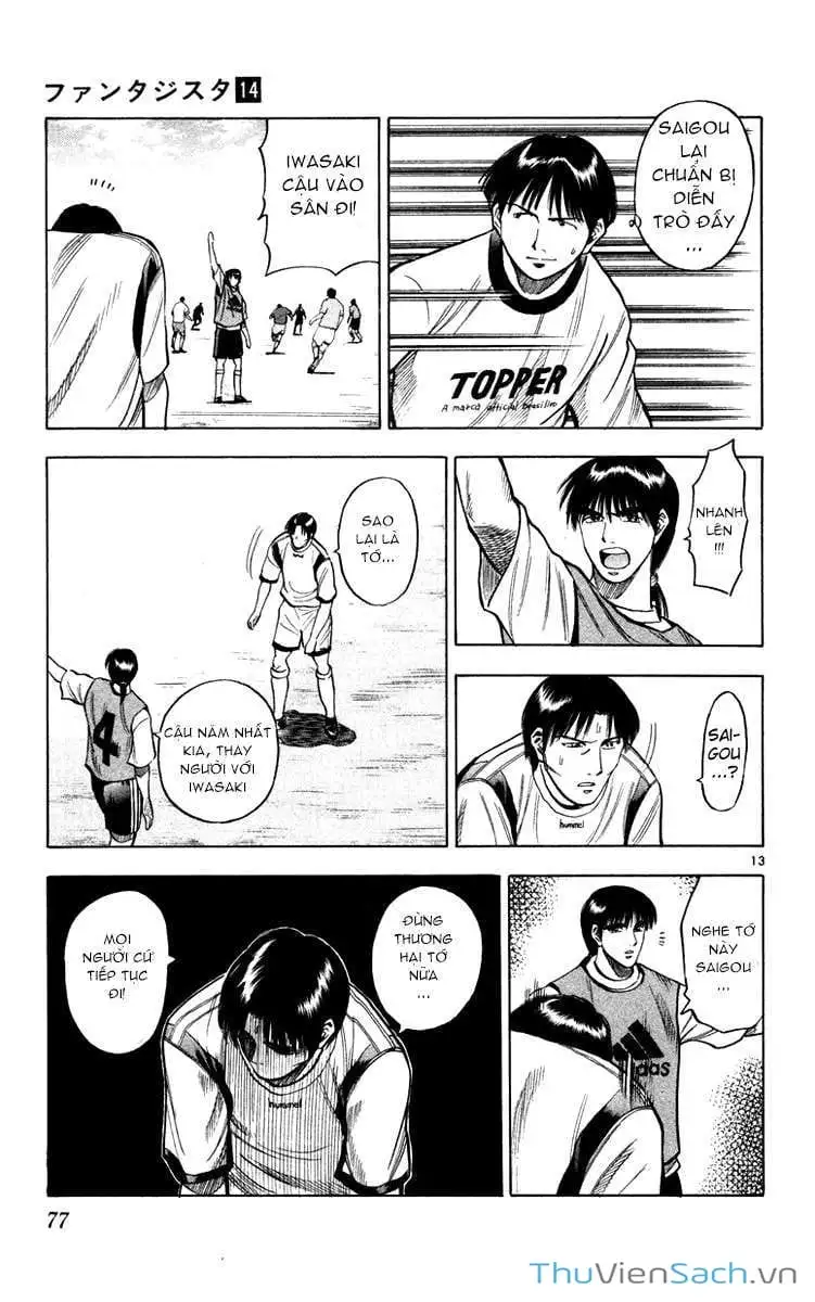 Truyện Tranh Vũ Điệu Trên Sân Cỏ - Fantasista trang 2