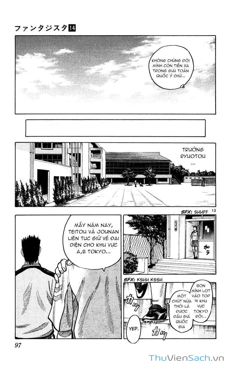 Truyện Tranh Vũ Điệu Trên Sân Cỏ - Fantasista trang 2