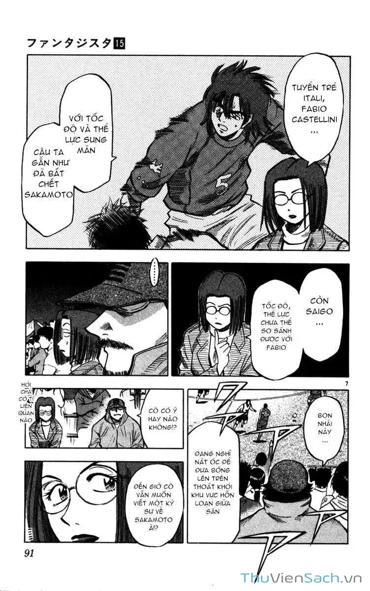 Truyện Tranh Vũ Điệu Trên Sân Cỏ - Fantasista trang 2