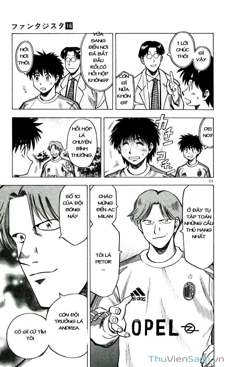 Truyện Tranh Vũ Điệu Trên Sân Cỏ - Fantasista trang 2