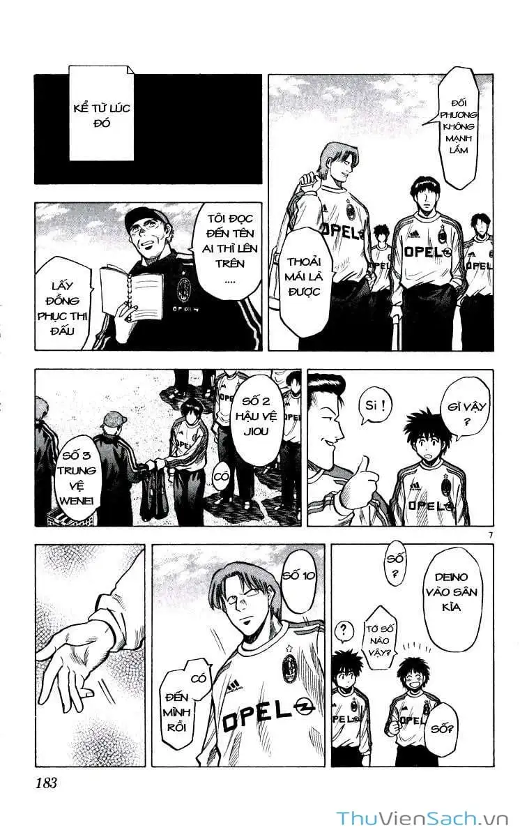 Truyện Tranh Vũ Điệu Trên Sân Cỏ - Fantasista trang 2