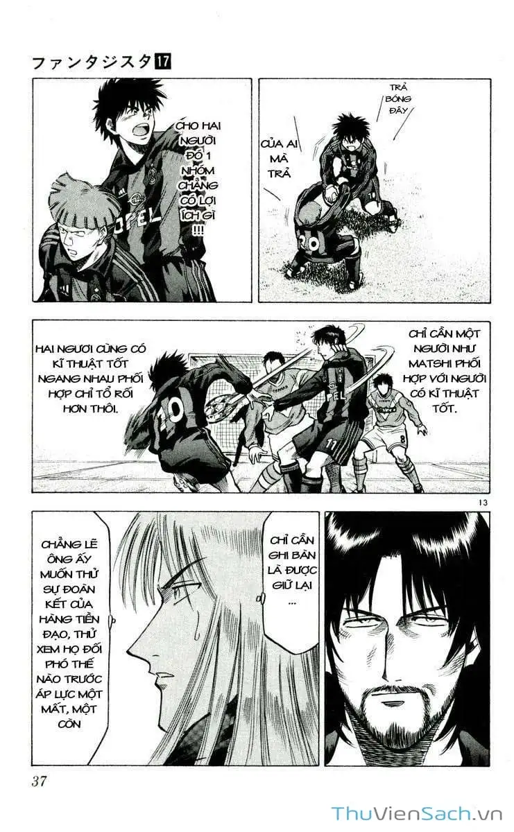 Truyện Tranh Vũ Điệu Trên Sân Cỏ - Fantasista trang 2