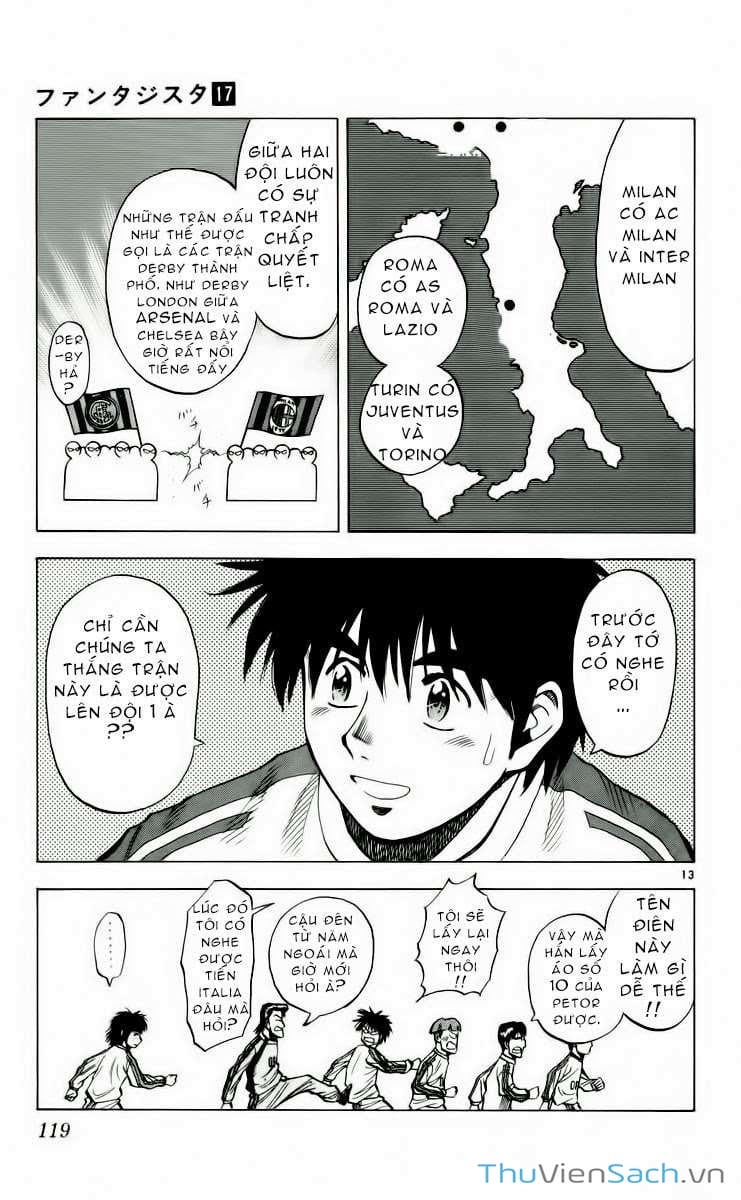 Truyện Tranh Vũ Điệu Trên Sân Cỏ - Fantasista trang 2