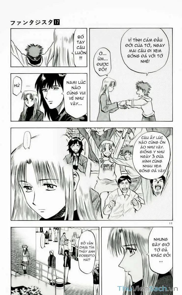 Truyện Tranh Vũ Điệu Trên Sân Cỏ - Fantasista trang 2