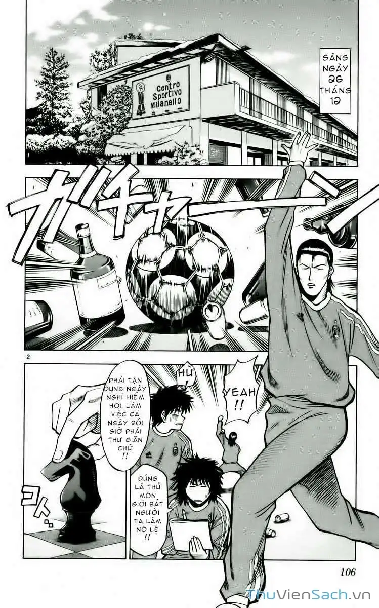 Truyện Tranh Vũ Điệu Trên Sân Cỏ - Fantasista trang 2