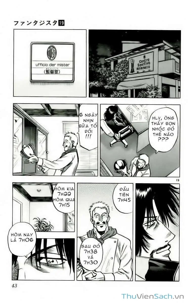 Truyện Tranh Vũ Điệu Trên Sân Cỏ - Fantasista trang 2