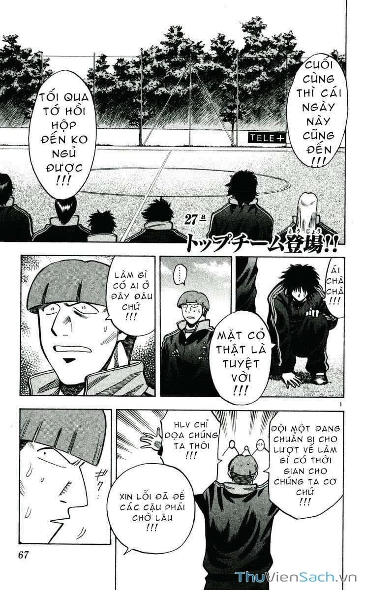 Truyện Tranh Vũ Điệu Trên Sân Cỏ - Fantasista trang 2