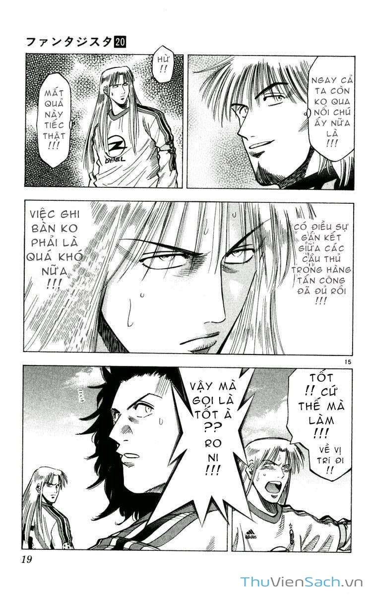 Truyện Tranh Vũ Điệu Trên Sân Cỏ - Fantasista trang 2