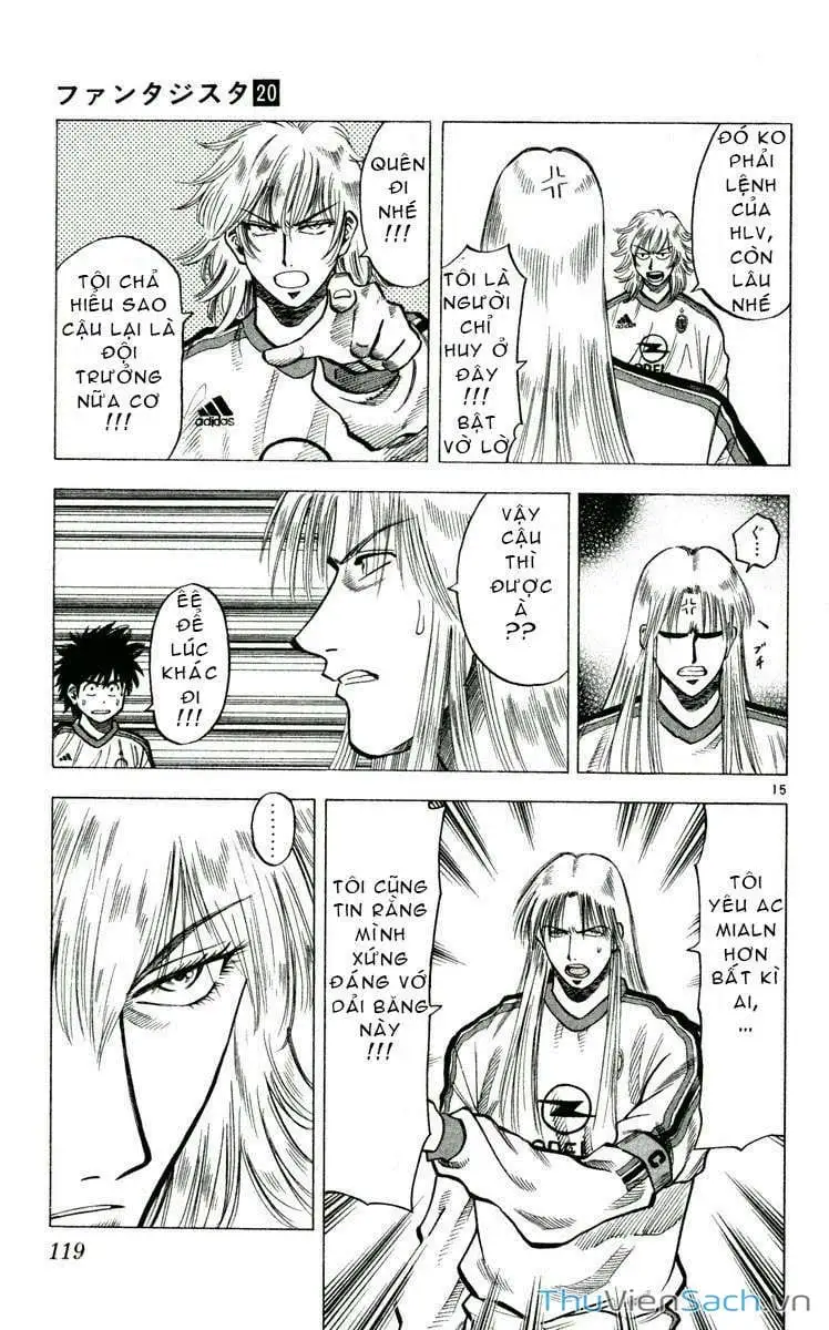 Truyện Tranh Vũ Điệu Trên Sân Cỏ - Fantasista trang 2