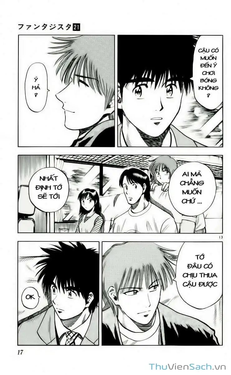 Truyện Tranh Vũ Điệu Trên Sân Cỏ - Fantasista trang 2