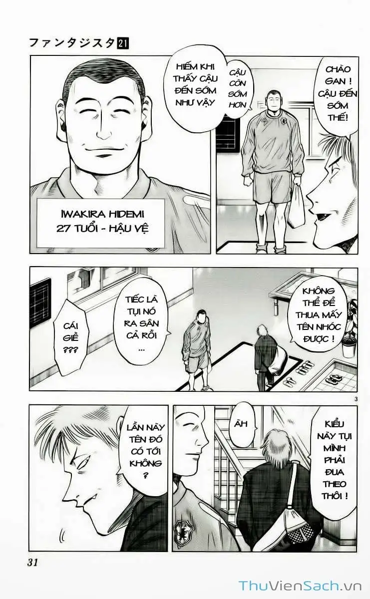 Truyện Tranh Vũ Điệu Trên Sân Cỏ - Fantasista trang 2