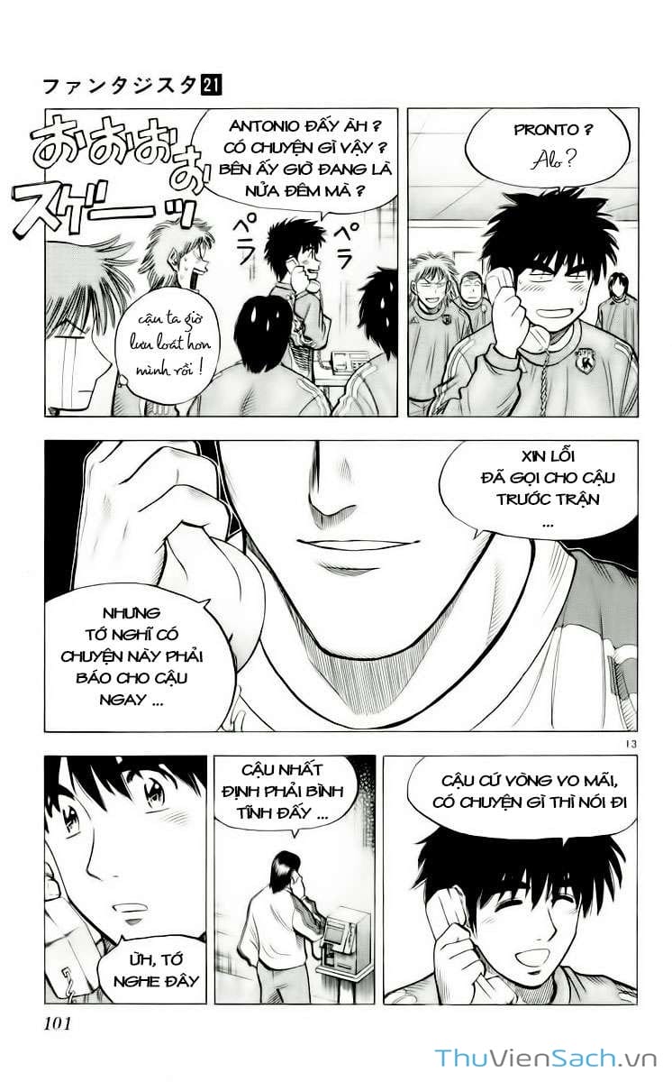 Truyện Tranh Vũ Điệu Trên Sân Cỏ - Fantasista trang 2