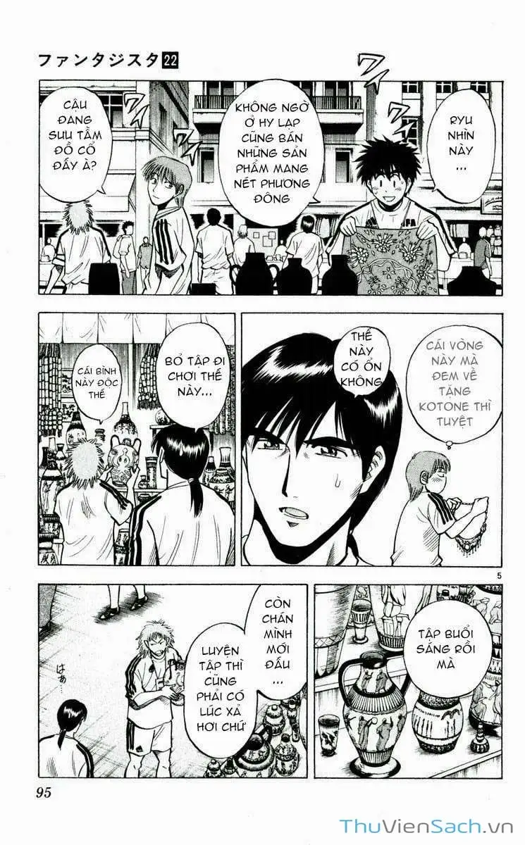 Truyện Tranh Vũ Điệu Trên Sân Cỏ - Fantasista trang 2