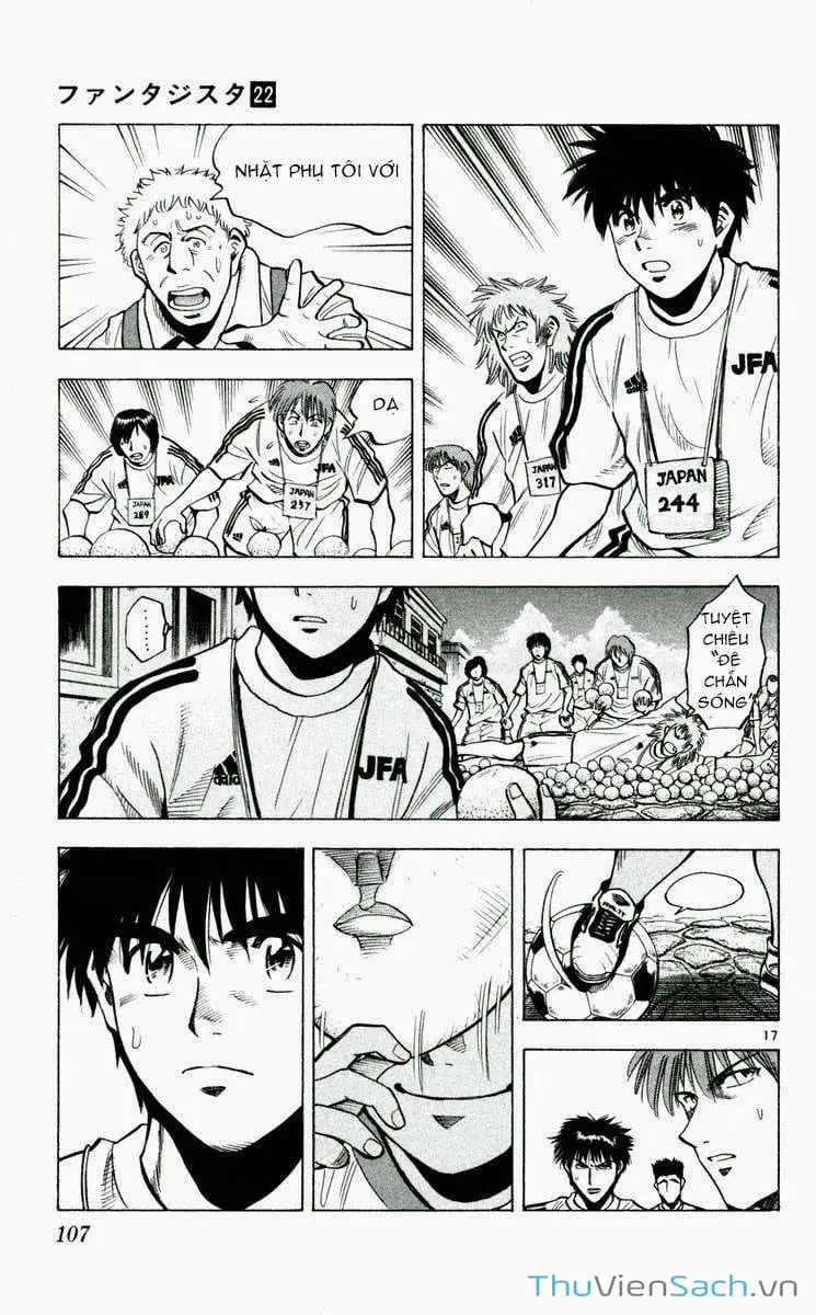 Truyện Tranh Vũ Điệu Trên Sân Cỏ - Fantasista trang 2
