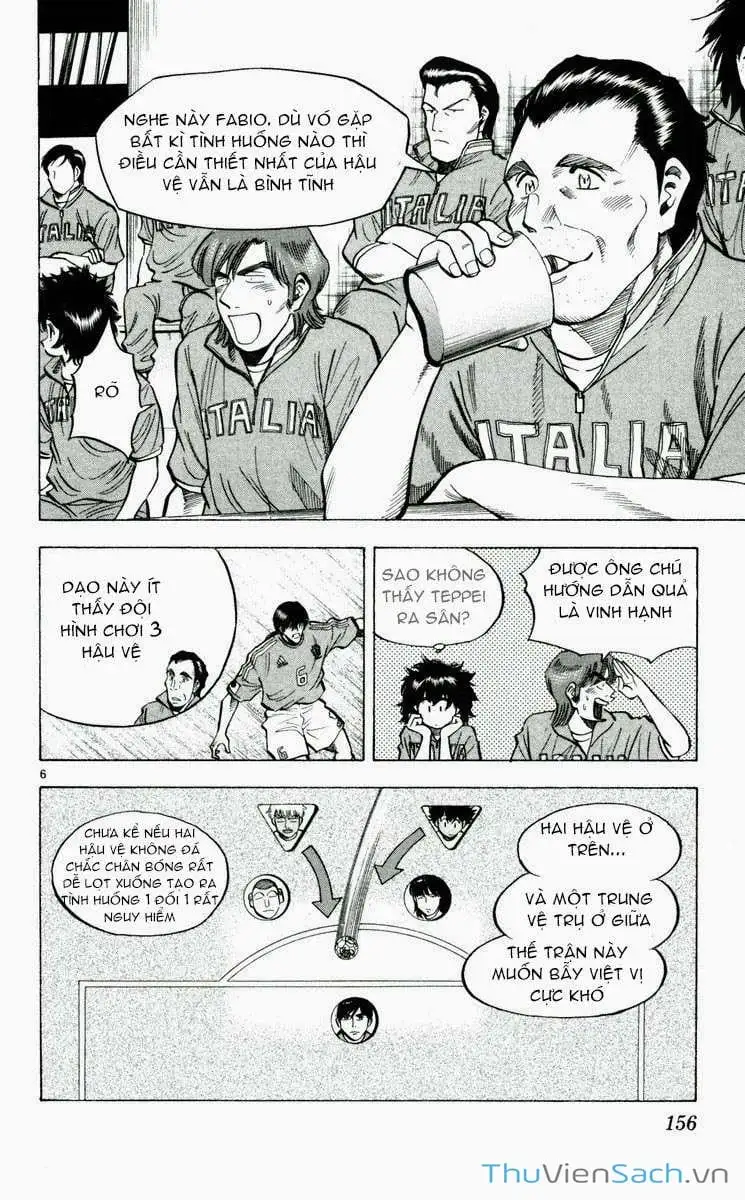 Truyện Tranh Vũ Điệu Trên Sân Cỏ - Fantasista trang 2