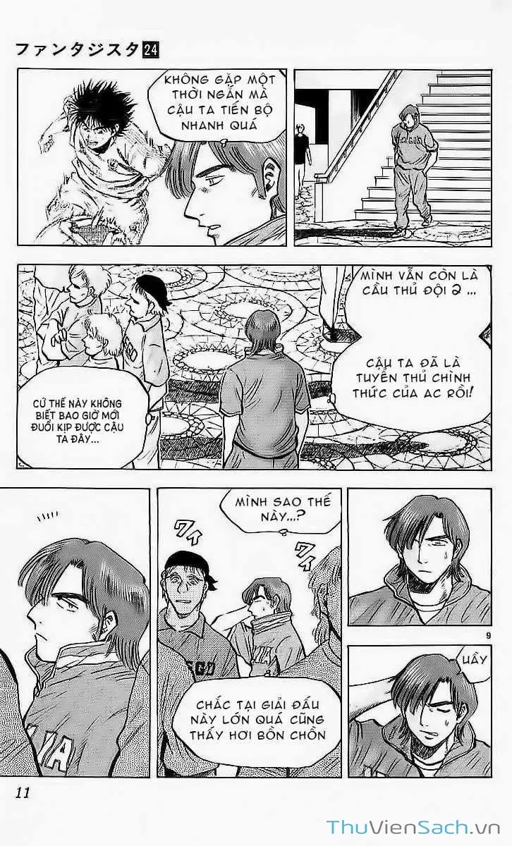 Truyện Tranh Vũ Điệu Trên Sân Cỏ - Fantasista trang 2