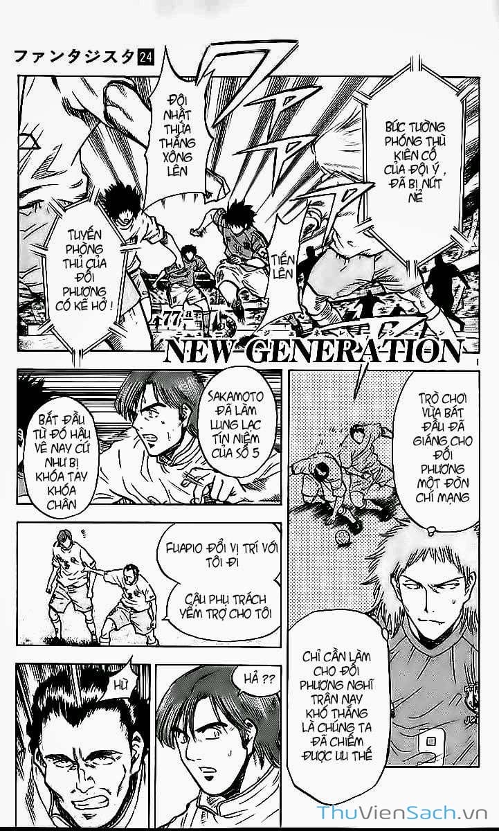 Truyện Tranh Vũ Điệu Trên Sân Cỏ - Fantasista trang 2