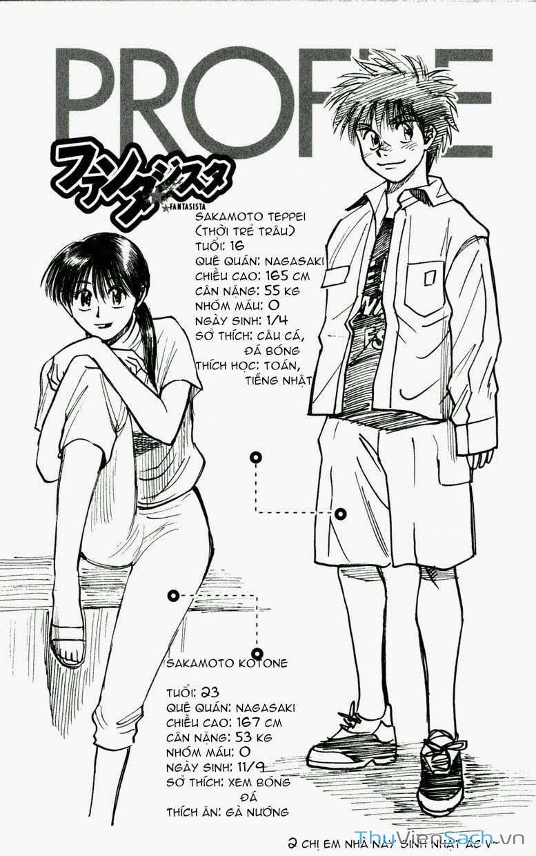 Truyện Tranh Vũ Điệu Trên Sân Cỏ - Fantasista trang 2