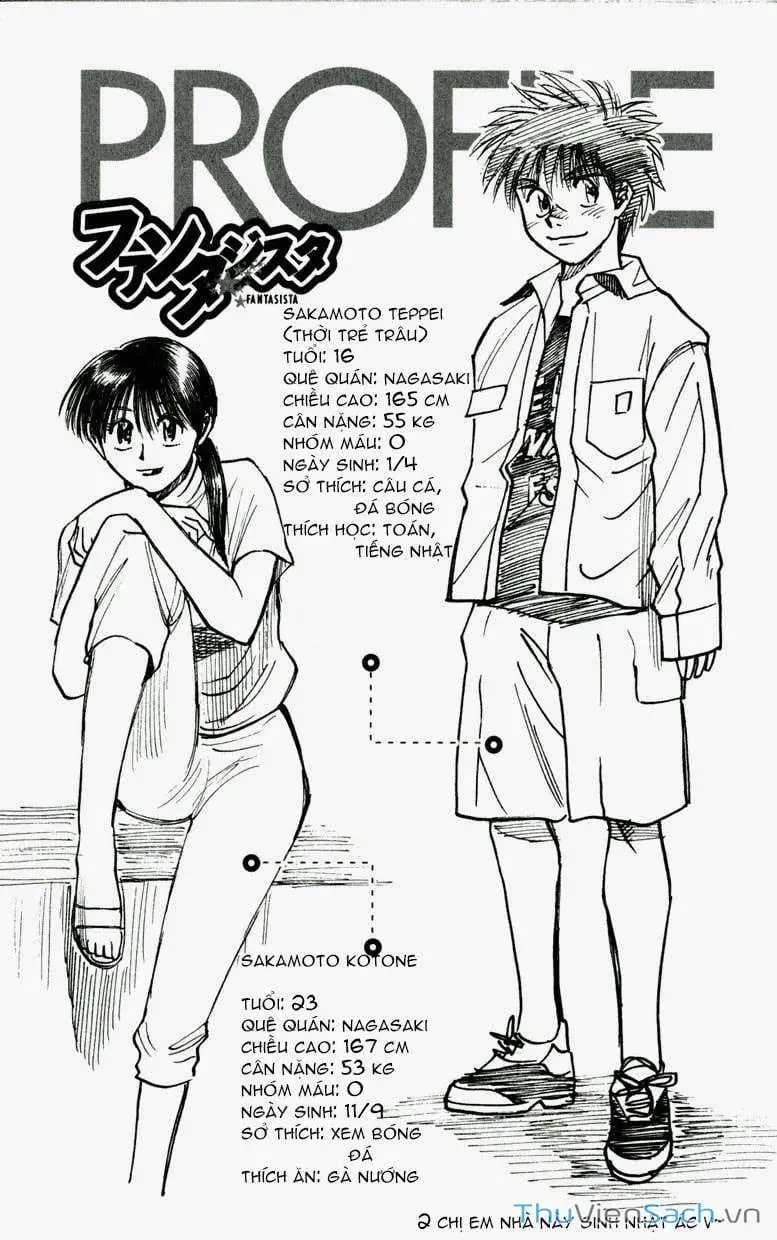 Truyện Tranh Vũ Điệu Trên Sân Cỏ - Fantasista trang 2