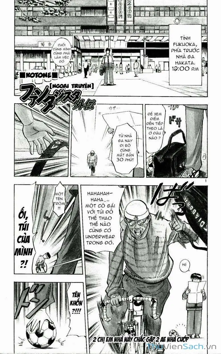 Truyện Tranh Vũ Điệu Trên Sân Cỏ - Fantasista trang 2