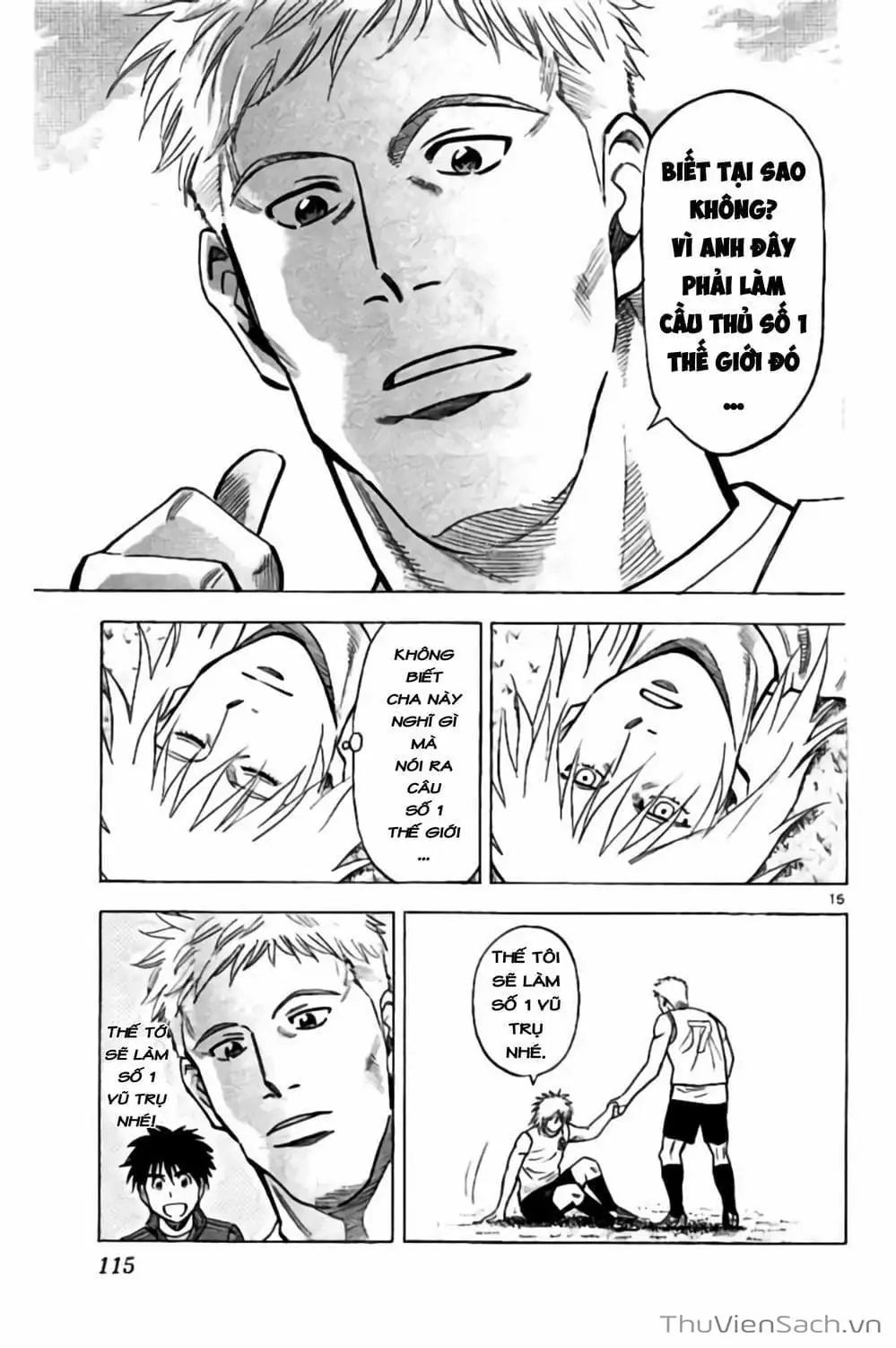 Truyện Tranh Vũ Điệu Trên Sân Cỏ - Fantasista Stella trang 2