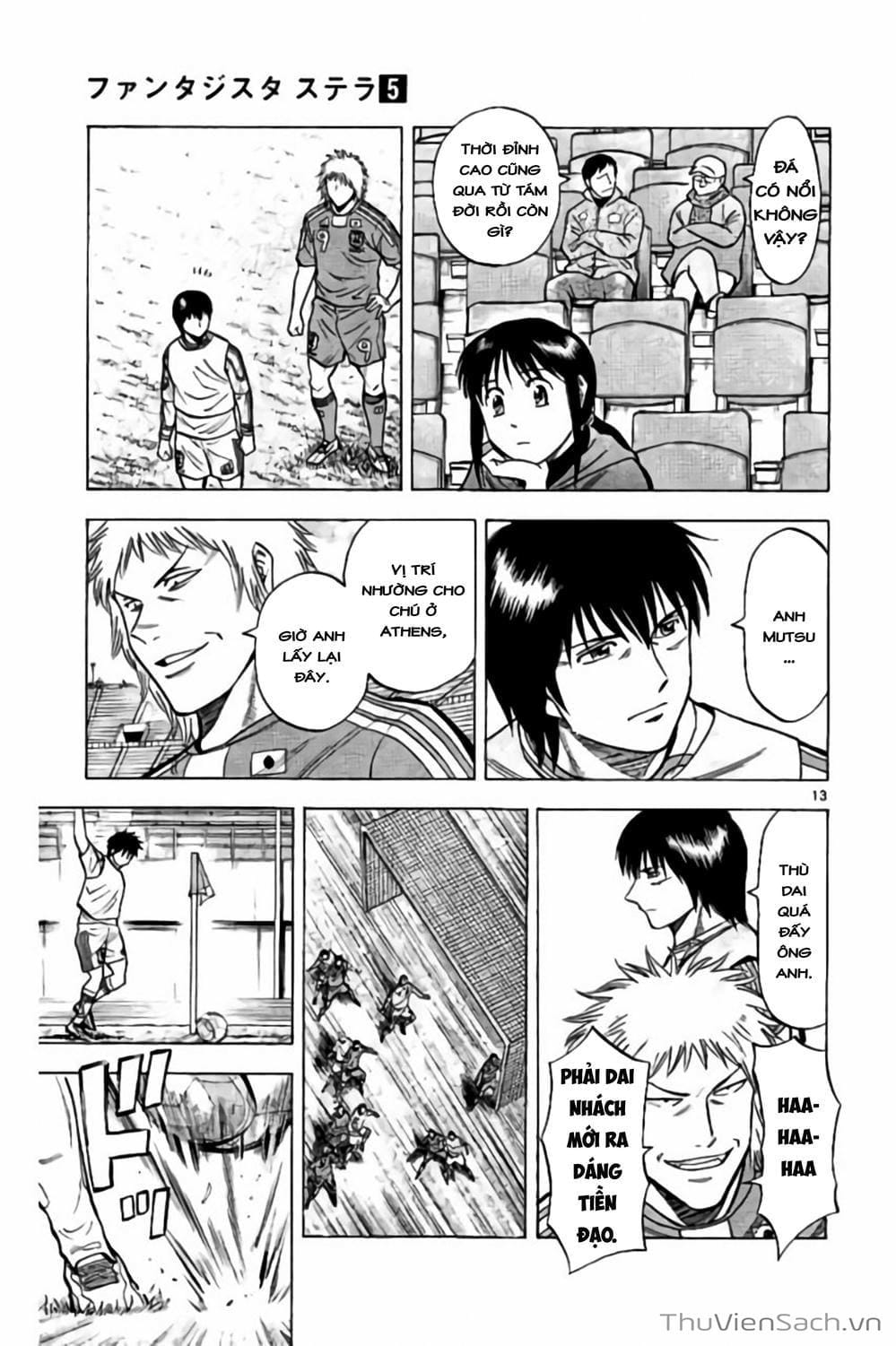 Truyện Tranh Vũ Điệu Trên Sân Cỏ - Fantasista Stella trang 2