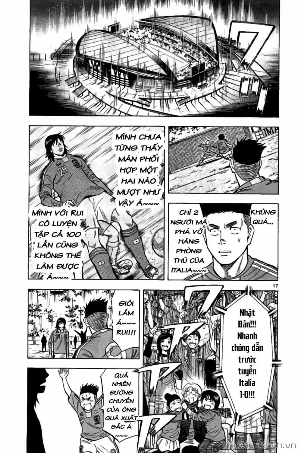 Truyện Tranh Vũ Điệu Trên Sân Cỏ - Fantasista Stella trang 2