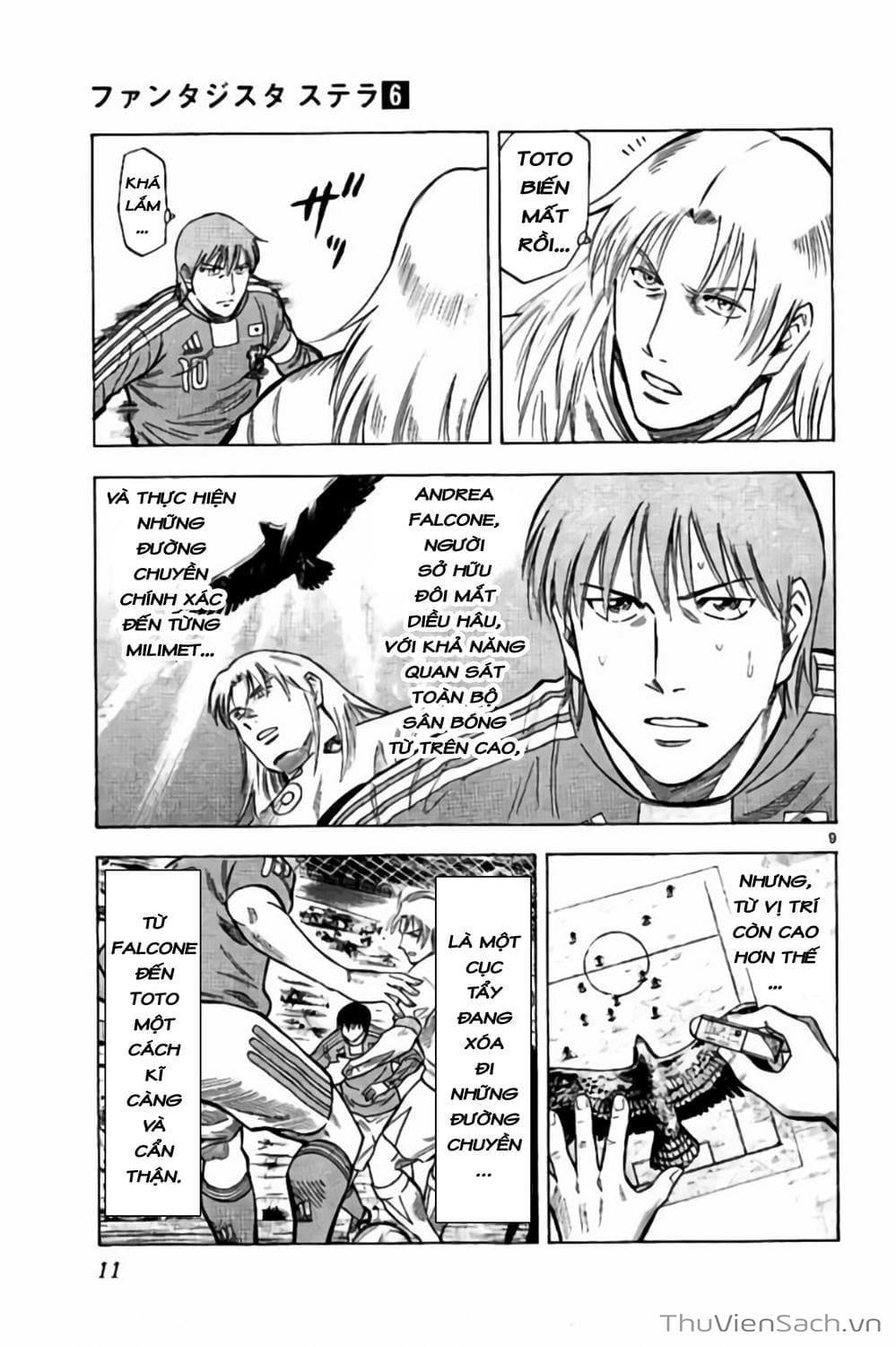 Truyện Tranh Vũ Điệu Trên Sân Cỏ - Fantasista Stella trang 2