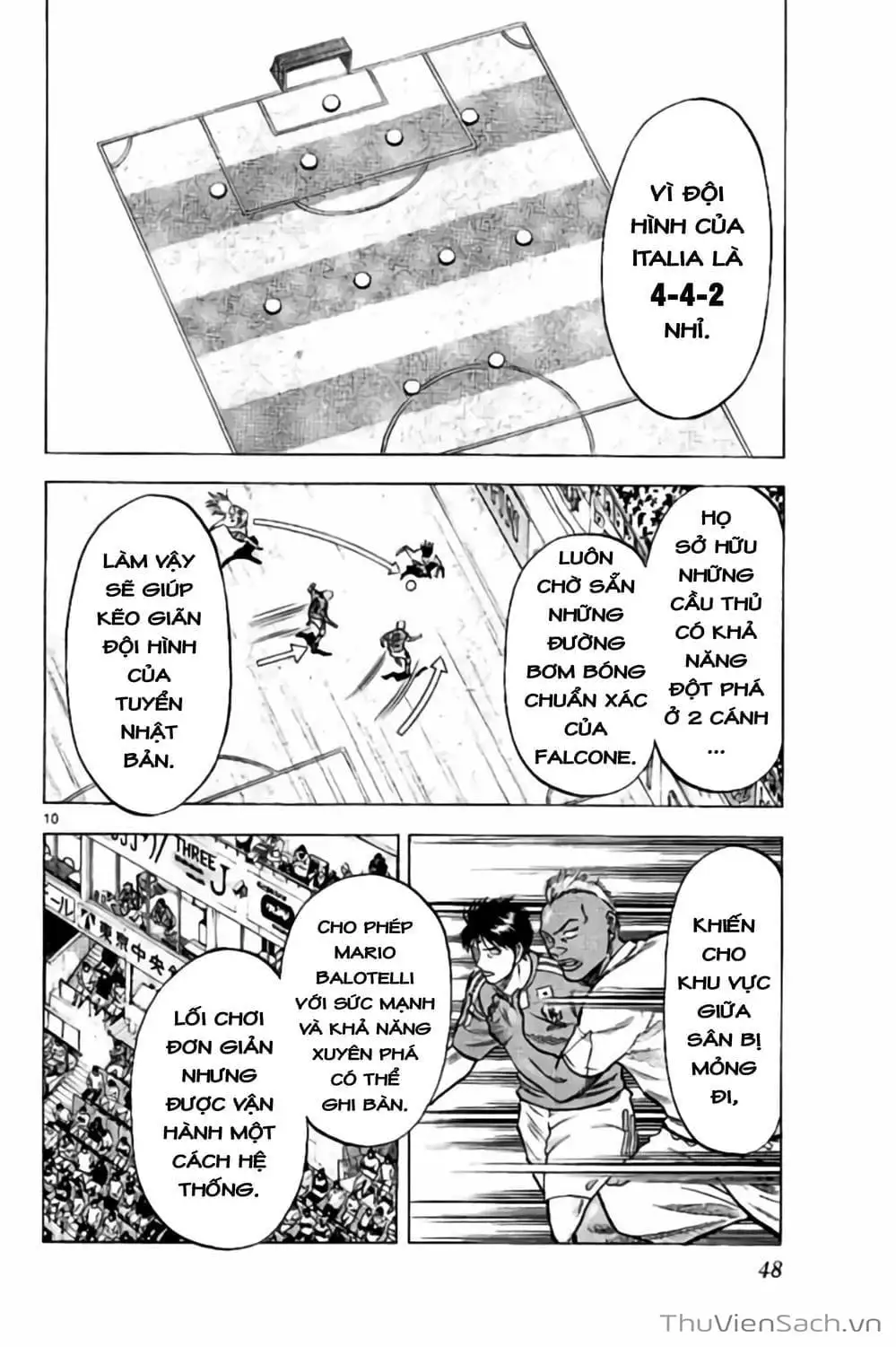 Truyện Tranh Vũ Điệu Trên Sân Cỏ - Fantasista Stella trang 2