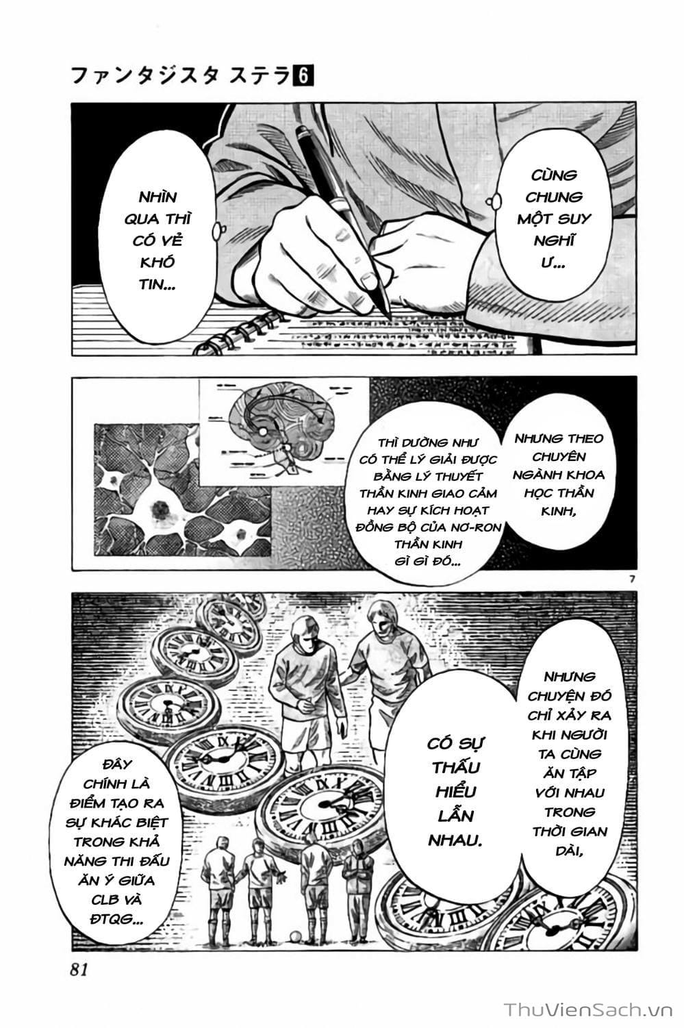 Truyện Tranh Vũ Điệu Trên Sân Cỏ - Fantasista Stella trang 2