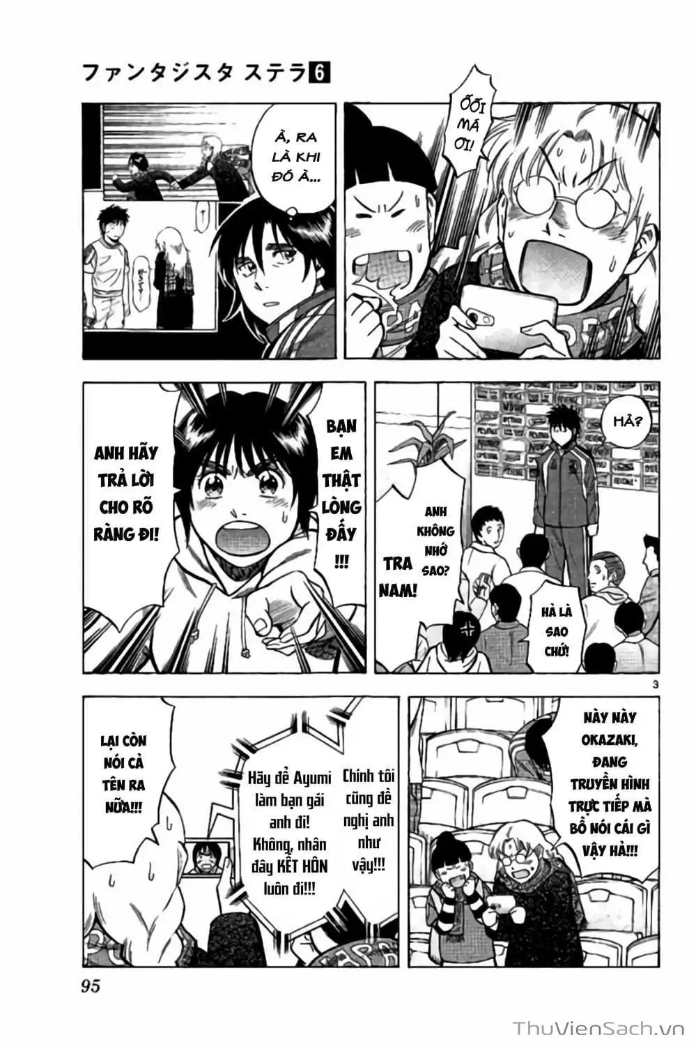 Truyện Tranh Vũ Điệu Trên Sân Cỏ - Fantasista Stella trang 2