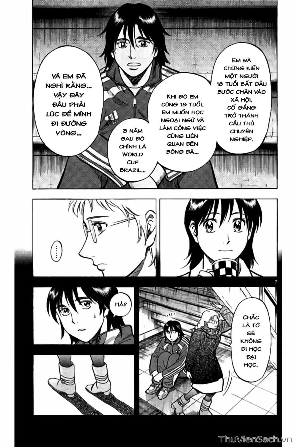 Truyện Tranh Vũ Điệu Trên Sân Cỏ - Fantasista Stella trang 2