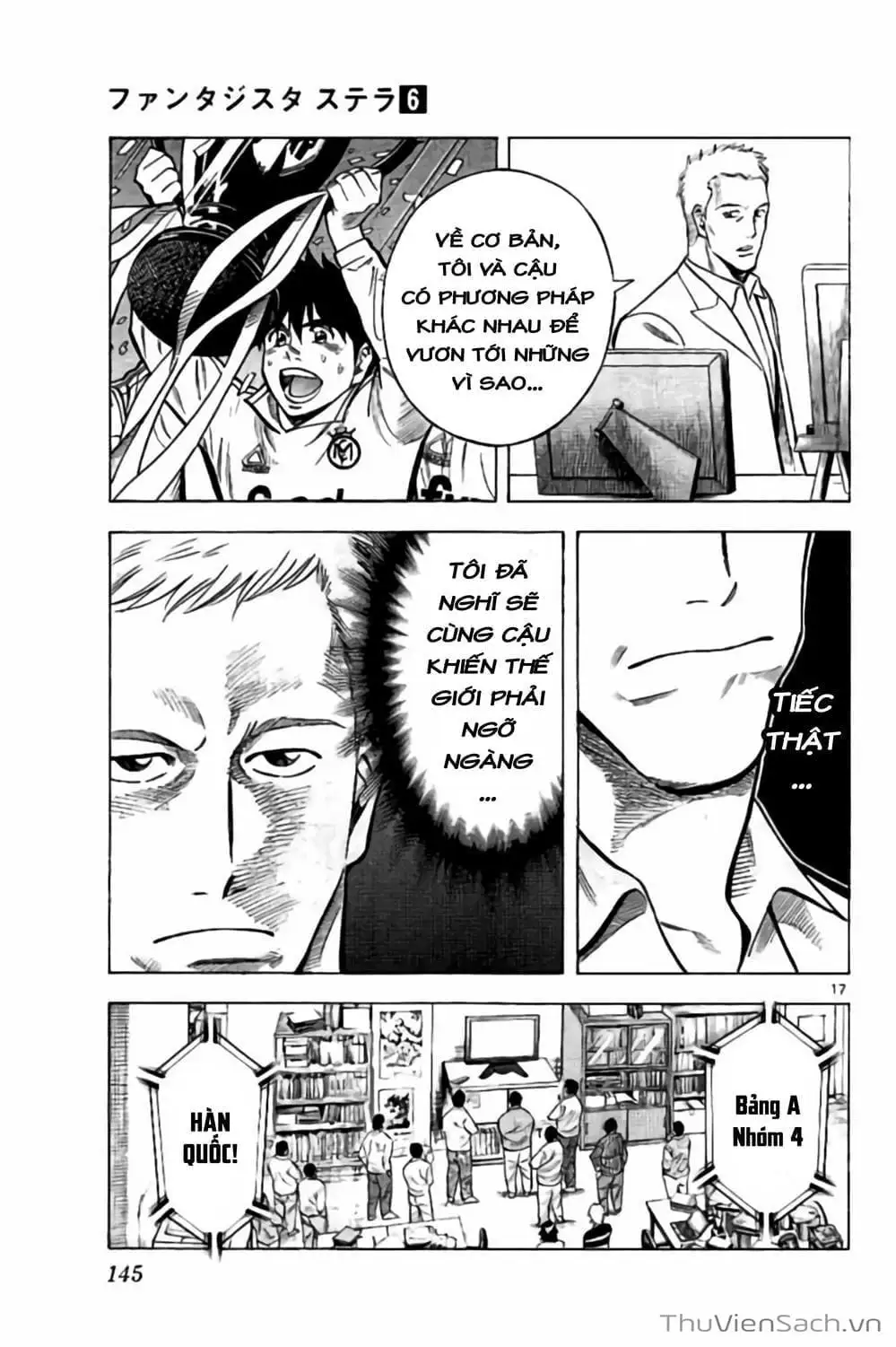 Truyện Tranh Vũ Điệu Trên Sân Cỏ - Fantasista Stella trang 2