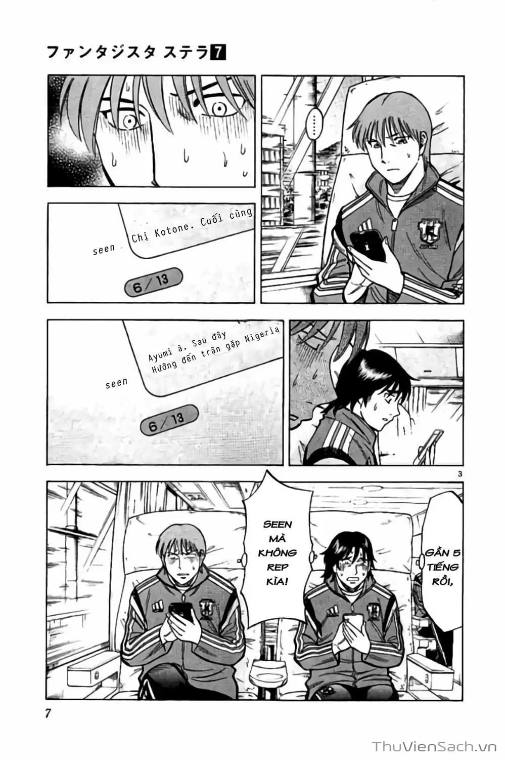 Truyện Tranh Vũ Điệu Trên Sân Cỏ - Fantasista Stella trang 2