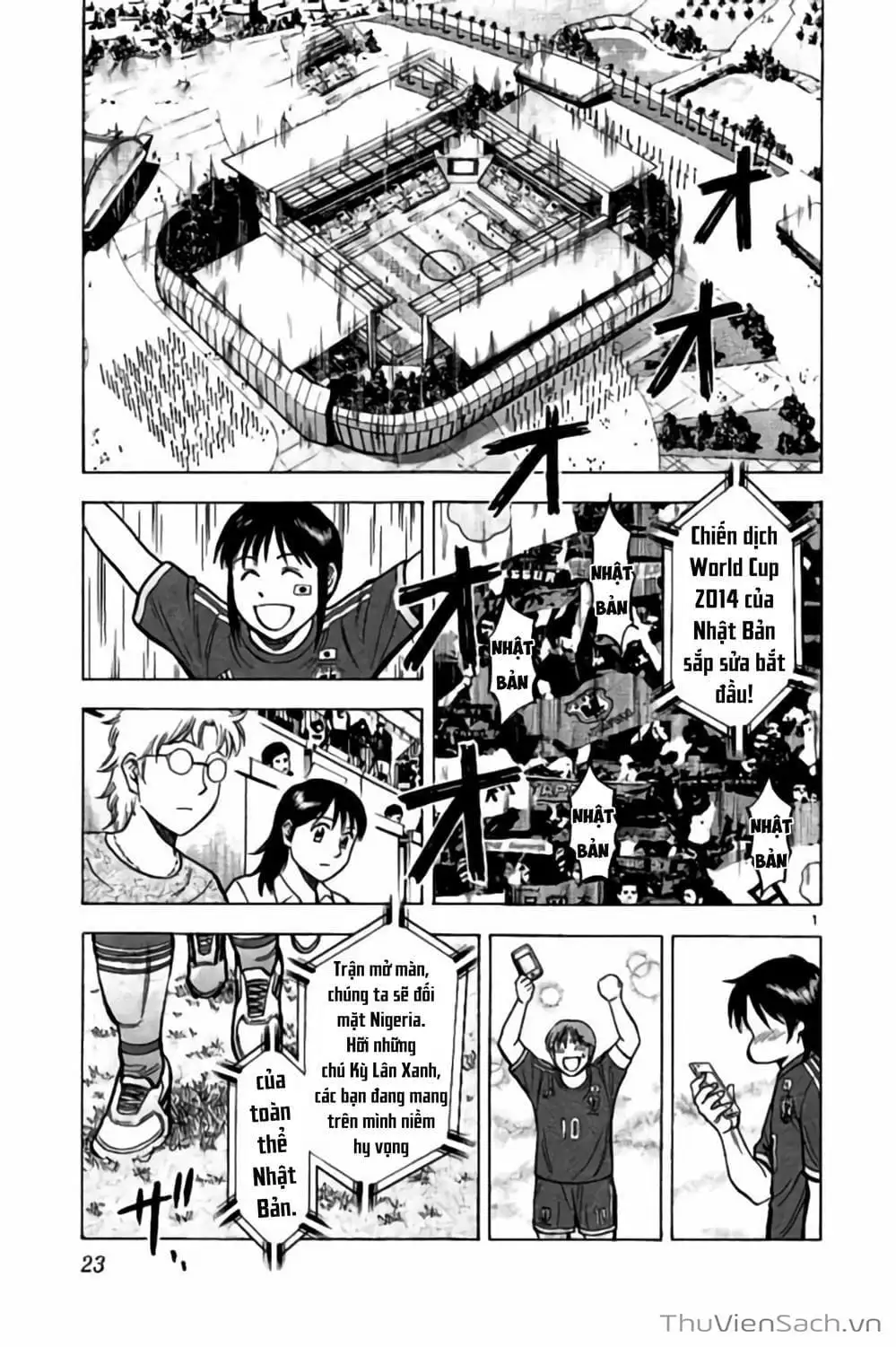 Truyện Tranh Vũ Điệu Trên Sân Cỏ - Fantasista Stella trang 2