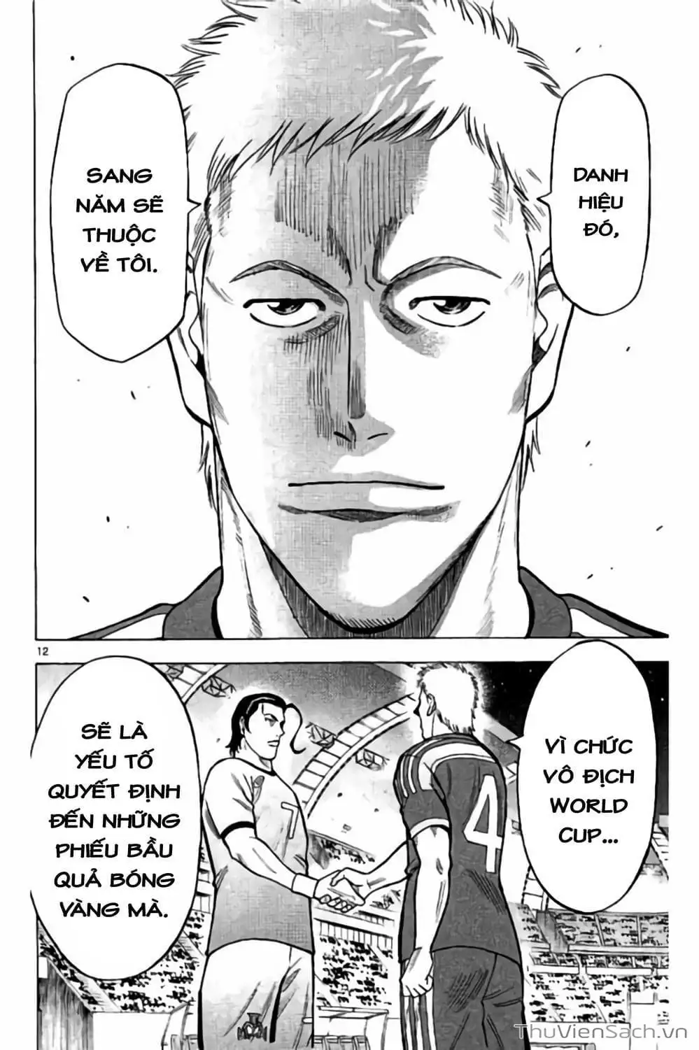 Truyện Tranh Vũ Điệu Trên Sân Cỏ - Fantasista Stella trang 2